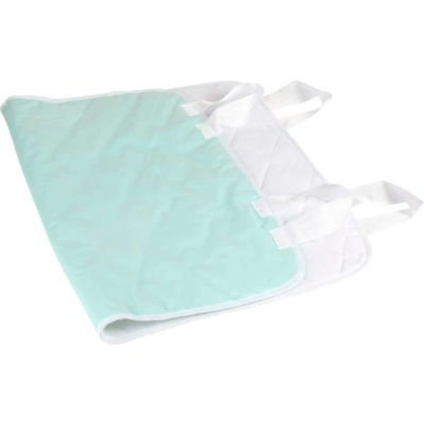 Healthsmart DMI Incontinence Reusable Bed Pad with Quilted Slide Sheet, 28 x 36 Inches, with Straps 560-7046-0000